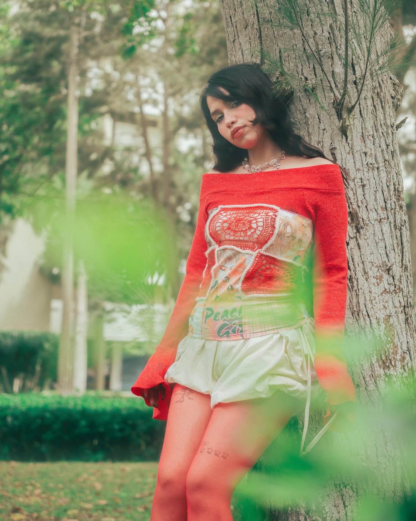 Peach Girl Off Shoulder II
