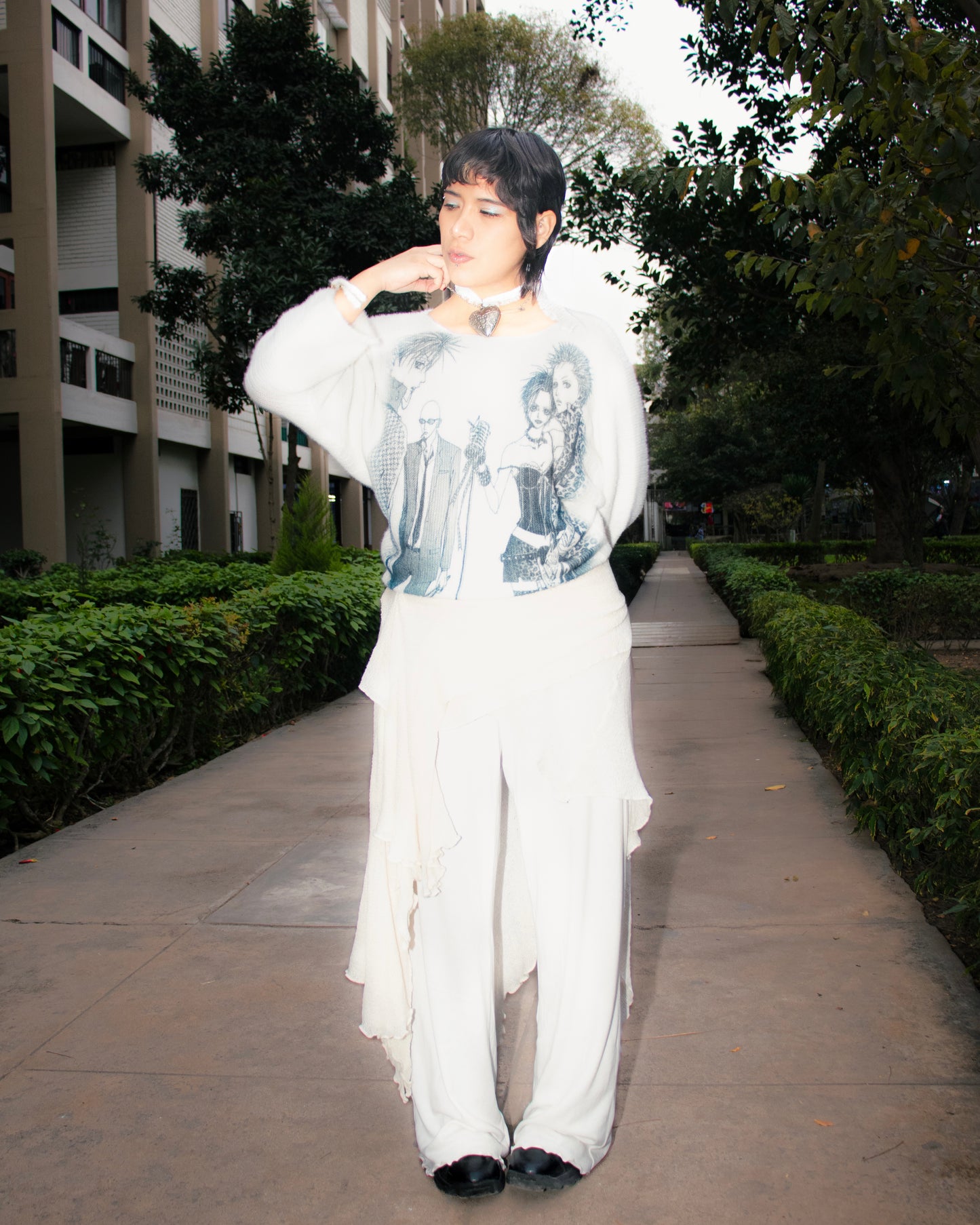 Blast Knit Fluffy Sweater