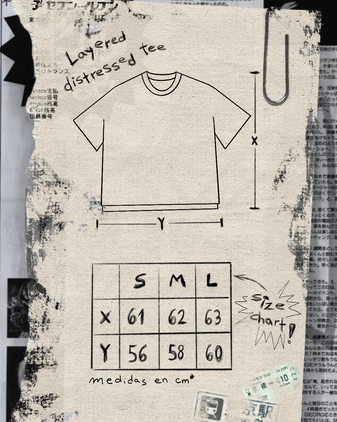 Gon Distressed Tee