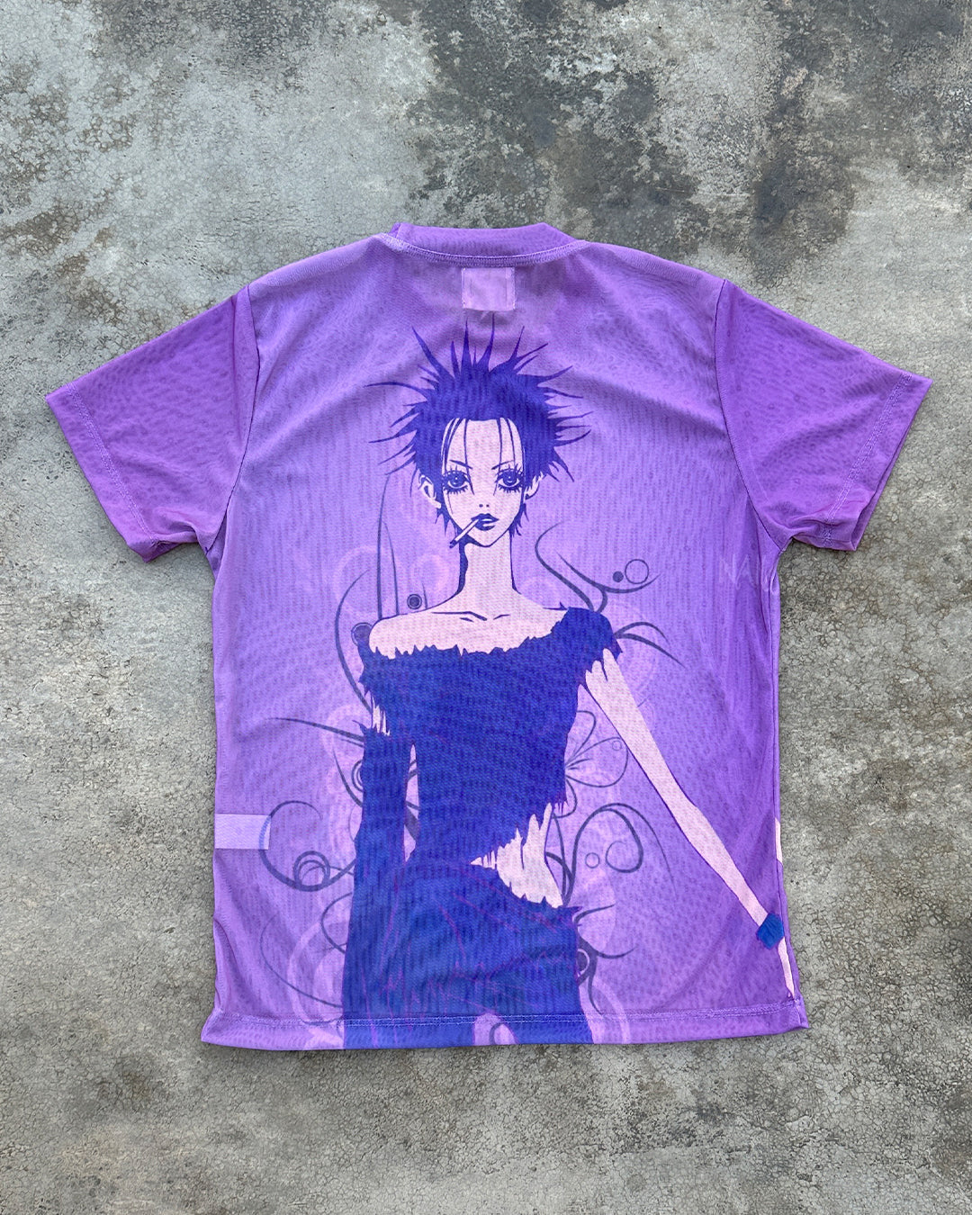 Mesh Tee Nana Pink