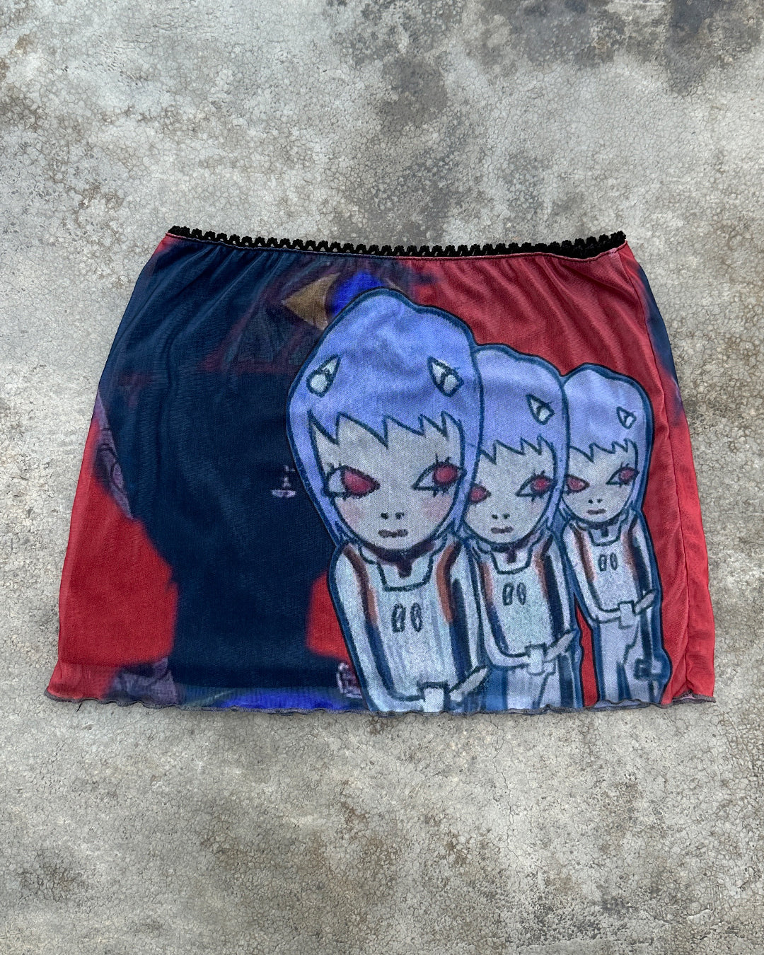Yoshitomo x Eva Mini Skirt
