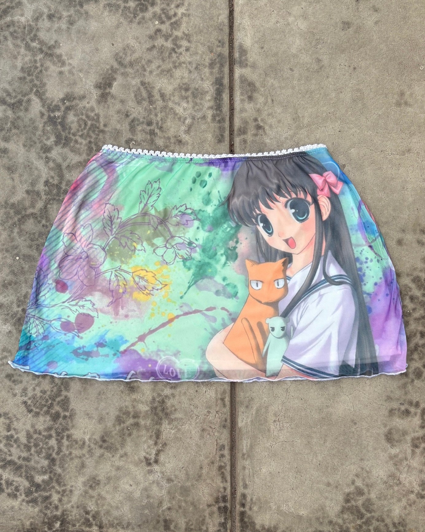 Mini Skirt Fruits Basket