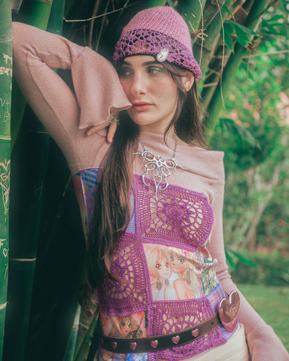 Peach Girl Off Shoulder