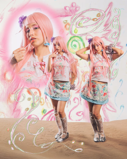 Spiral Wings Tee