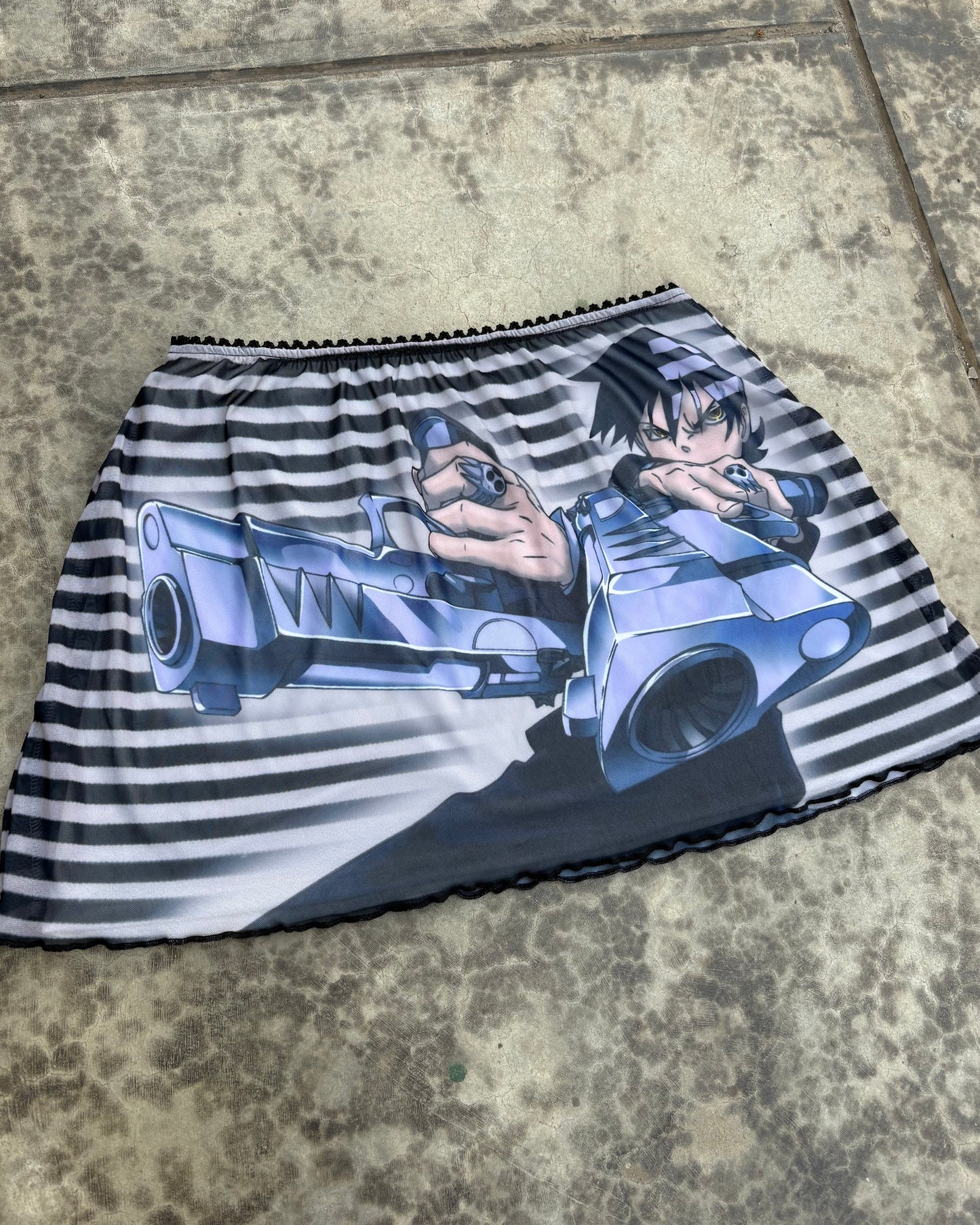 Mini Skirt Death The Kid