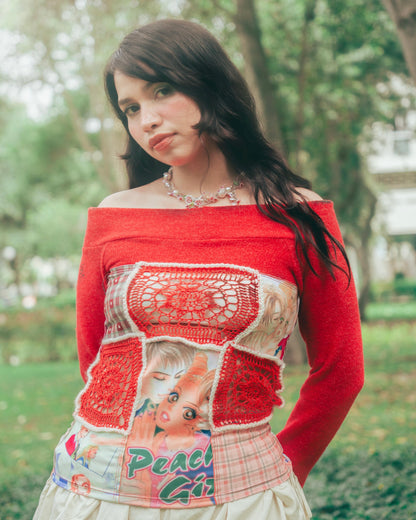 Peach Girl Off Shoulder II