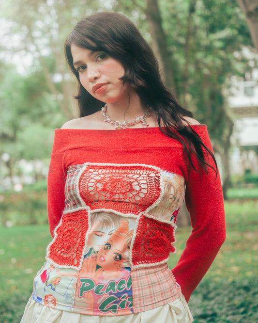 Peach Girl Off Shoulder II
