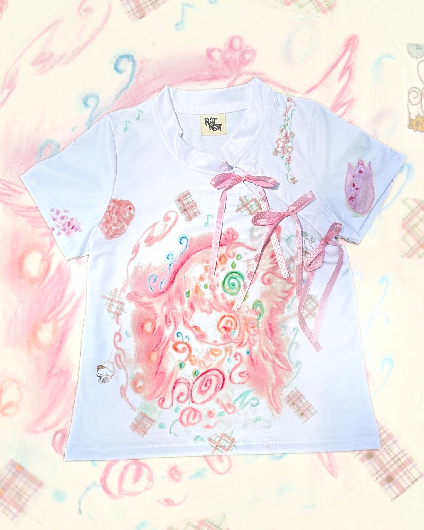 Spiral Wings Tee