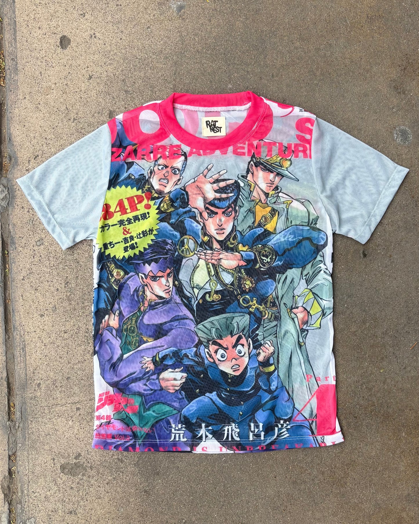 Diamond Is Unbreakable Mesh Tee